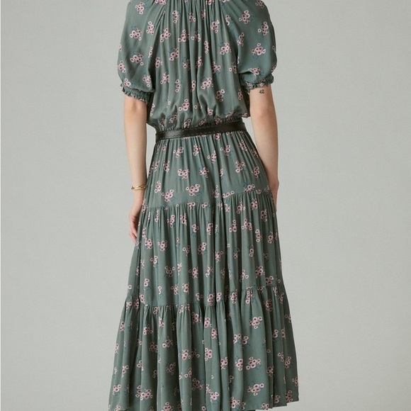 Lucky Brand Boho Smocked Waist Maxi Dress - Picture 5 of 9